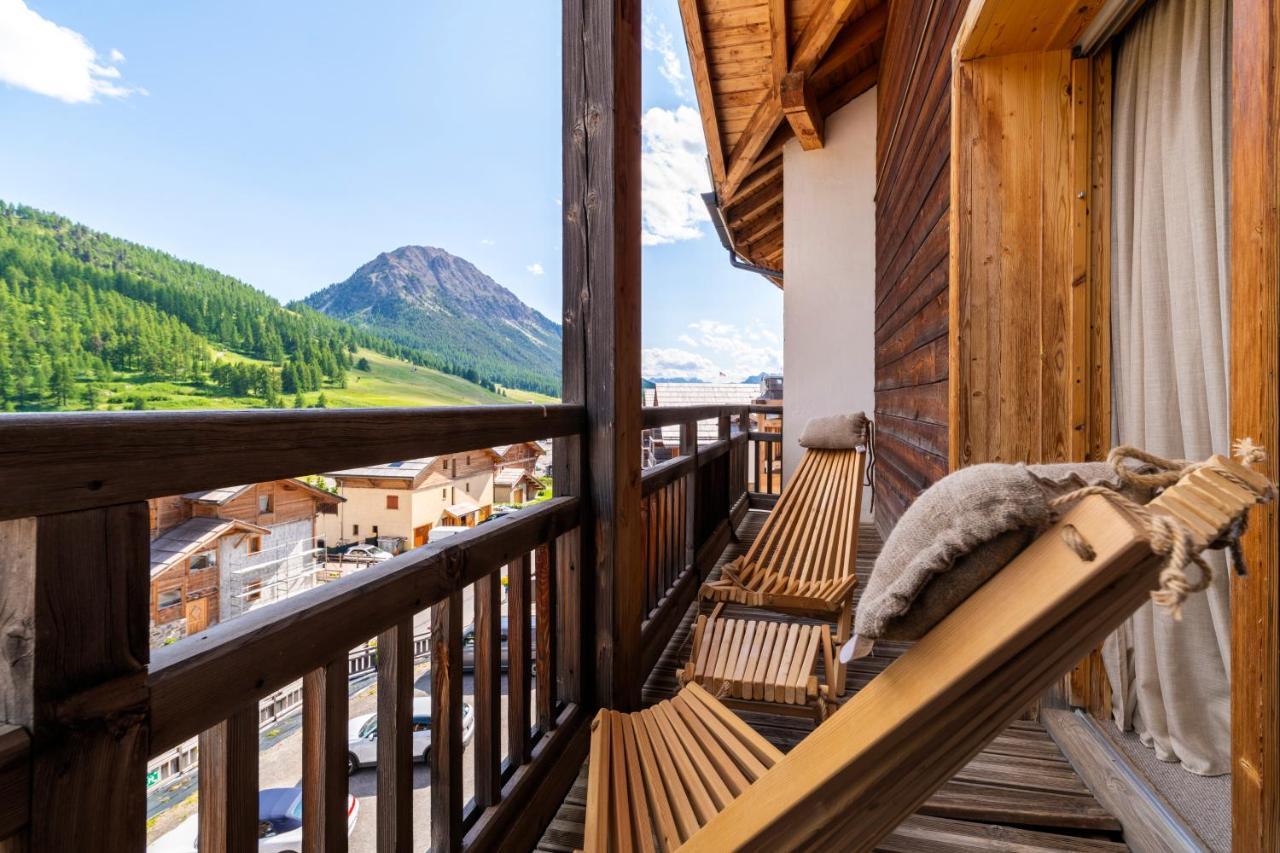 Le Chalet Blanc Hotel & Spa Montgenèvre Exteriér fotografie