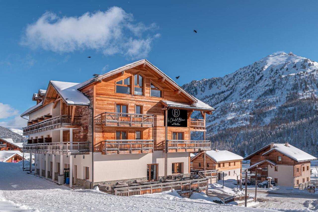 Le Chalet Blanc Hotel & Spa Montgenèvre Exteriér fotografie