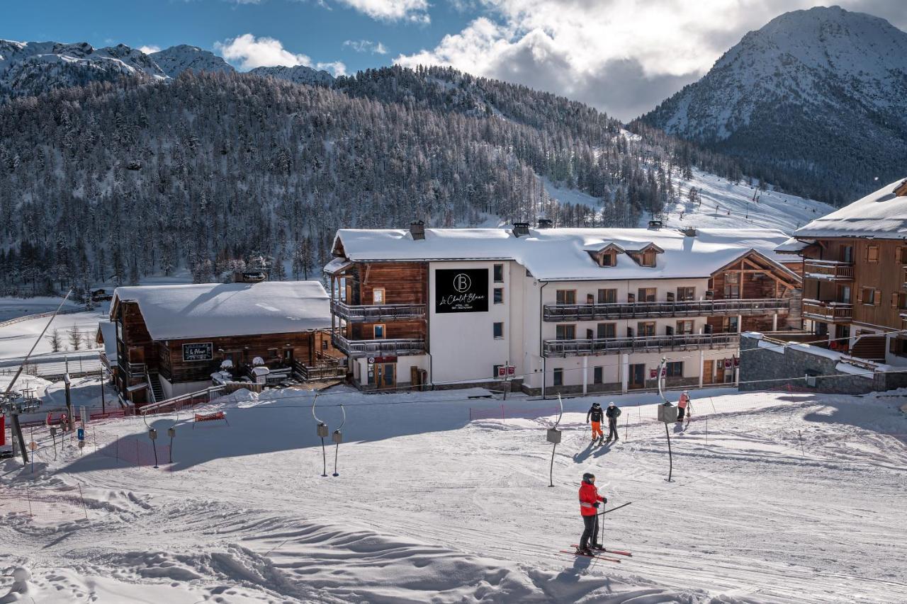 Le Chalet Blanc Hotel & Spa Montgenèvre Exteriér fotografie